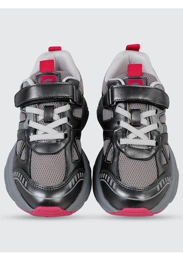 Civil Sport Kız Çocuk Spor Ayakkabı 31-35 Numara Füme-fuşya Füme-fuşya Çok Renkli