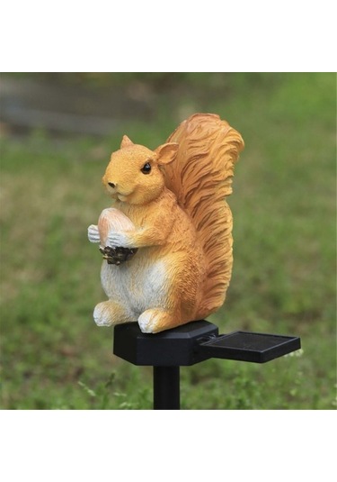 Szypzstore Güneş Reçine Ev Işık Açık Su Geçirmez Led Karikatür Topraklama Fişi Bahçe Dekorasyon Çim Peyzaj Lambası, D Joh4qx Renkli