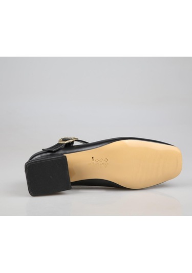 Feles 058-510 Siyah Kadın Topuklu Ayakkabı Siyah