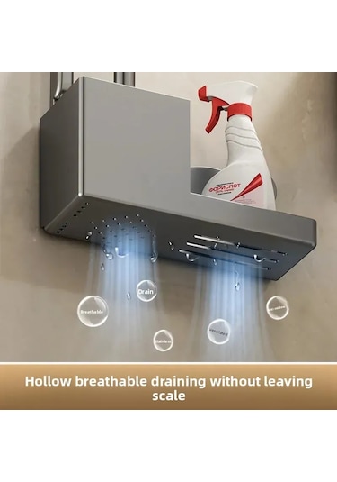 Konesam Duvarlı Tuvalet Fırçası Seti - Delme Yok Kurulum, Örtüşmeyen Temizlik, Hafif Depolama Rakı, Modern Siyah Tasarım Diğer