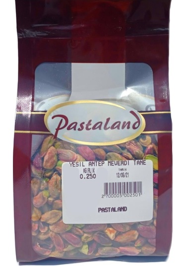 Pastaland Yeşil Antep Fıstığı Meverdi Tane 250 G