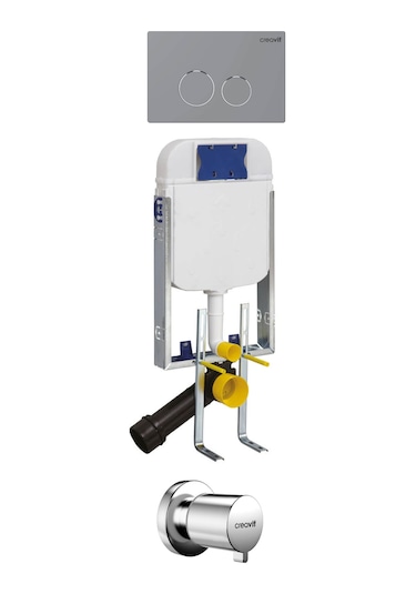 Terra Gömme Rezervuar Seti Krom