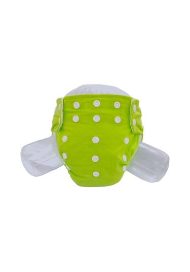 Baby Ybb Yıkanabilir Bebek Bezi Cepli Neon Yeşil 3kg-12kg Standart