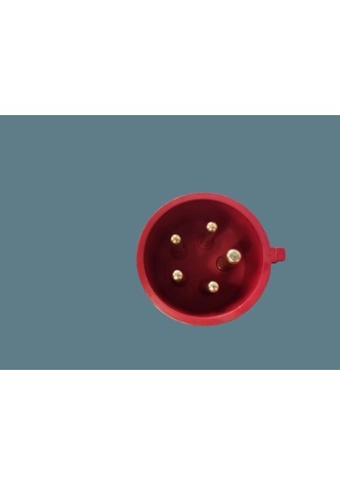 Mutlusan 5x16a Düz Fiş Cee Norm 3p+n+e Mut-101