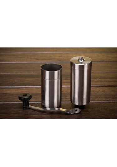 Trendooze Geçitli Paslanmaz Çelik Manuel Kahve Öğütücü El Kranklı Bordo Taşınabilir Bordo