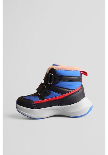 Vicco Fon Erkek Çocuk İçi Kürklü Ortopedik Bot Saks Mavi