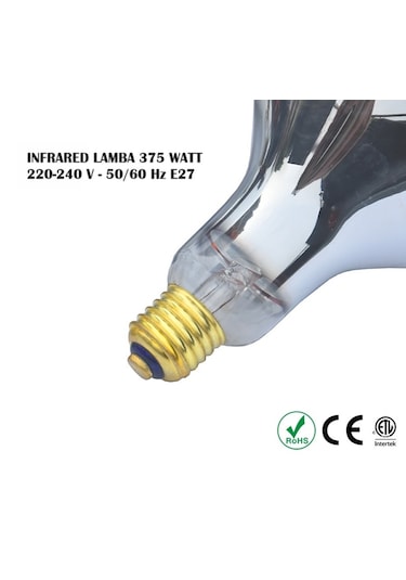 Infrared Isıtıcı Lamba 375 Watt
