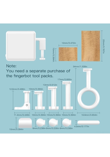 Singree Bt Akıllı Anahtarlama Robotu - Bluetooth Kontrollü Dokunmatik Parmak Robotu, Otomasyon İçin Mükemmel Çözüm Diğer