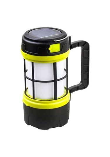 Powermaster F-910-b Şarj Edilebilir Solar Kamp Feneri Çok Renkli
