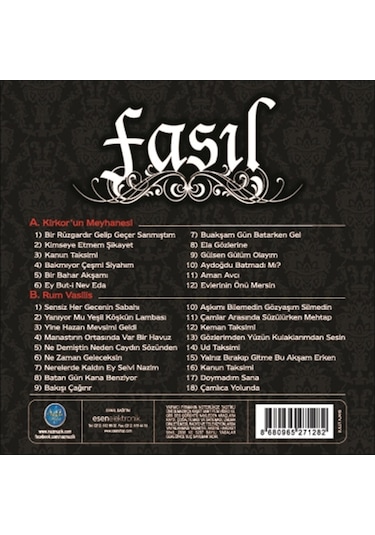 Fasıl- En Seçkin Fasıllar Cd