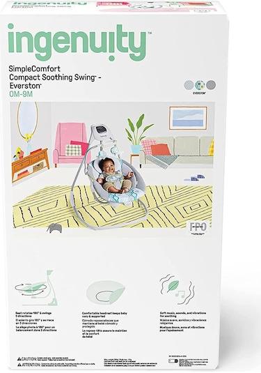 Ingenuity Simple Comfort Everston Dönenceli Salıncak Ve Ev Tipi Ana Kucağı