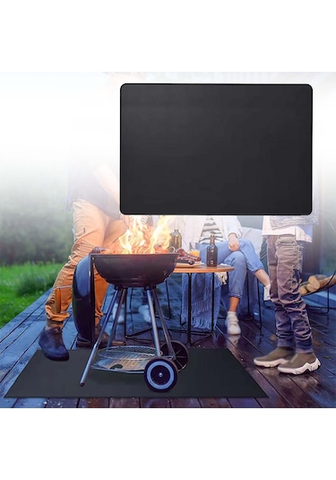 Suntek Izgara Barbekü Şömine M Için Siyah Şömine Mat Su