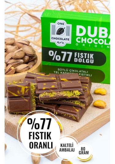 One Chocolate Dubai Çikolatası 80 G