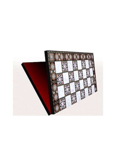 Büyük Boy Metal Osmanlı Bizans Satranç Takımı Antik Ve Katlanır S