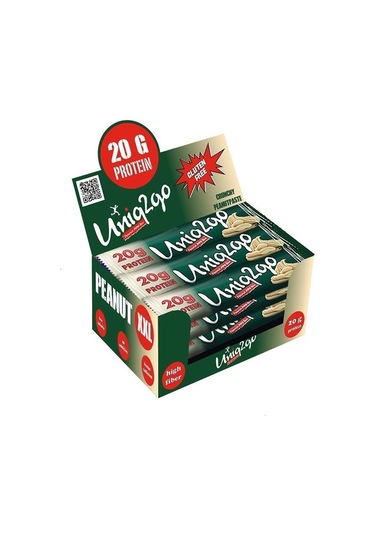 Uniq2Go Peanut Xxl Protein Bar 67 Gr 12 Adet Yer Fıstığı Ezmesi