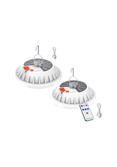 Güneş Işığı Şarj Edilebilir Parlaklık Asılı Yüksek 120led 2000lm Dış Mekan İçin Güneş Işığı Kamp Feneri B Çok Renkli