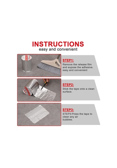 Springsun Voc İçermeyen Dış Mekan Butil Bant - Çok Amaçlı Sızdırmazlık & Onarım, Karavan/çatı/tekne İçin