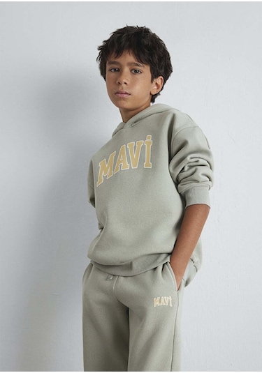 Mavi Gümüş Erkek Çocuk Sweatshirt M6610110-70155 Gümüş