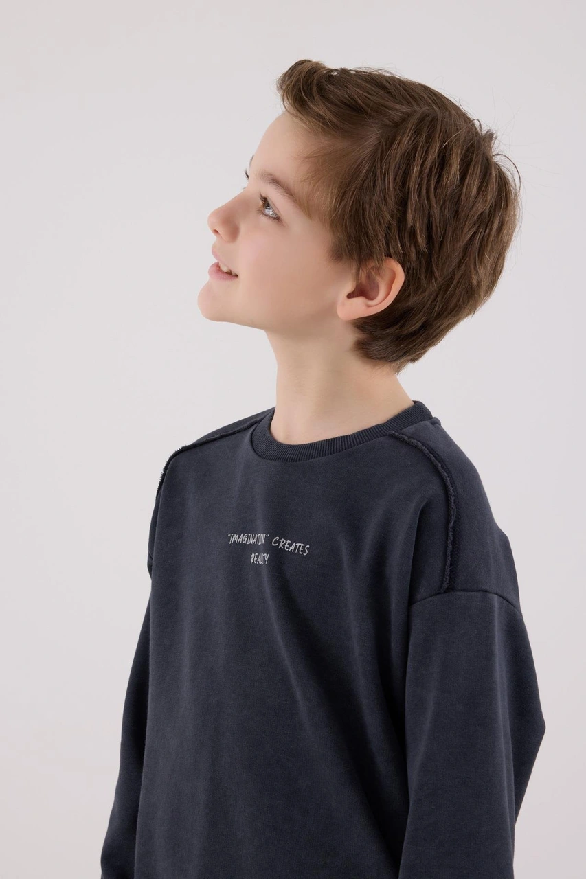 Rolypoly Erkek Çocuk Eşofman Takımı Antrasit-1731 Antrasit