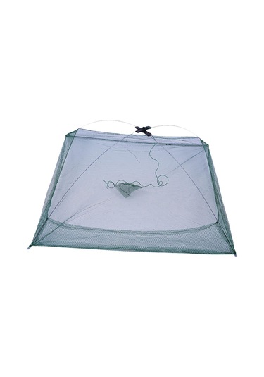 Homyl Balık Ağı Katlanabilir Istakoz Naylon Örgü Çelik 100-cmx100-cm