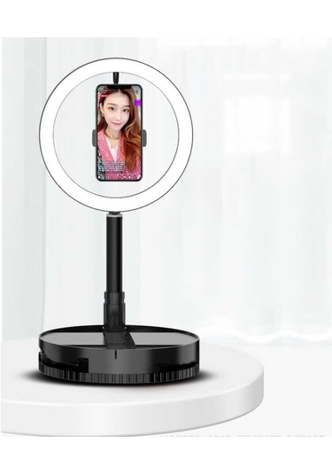 26 Cm Foldable Işıklı Telefon Tutucu Ring Light