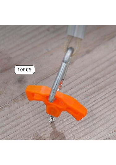 Suntek Açık Tırmanma Yürüyüş Için 10 Adet Kamp Turuncu Turuncu