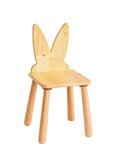 Wood&Joy Sandalye (Tavşan) Kahverengi