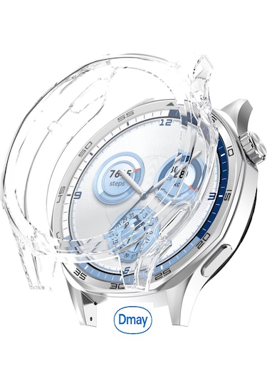 Huawei Watch Gt 6 46mm Tam Uyumlu Uyumlu 360 Full Koruma Silikon Kılıf