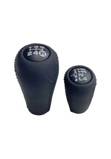 Xuweiwei Siyah Silikon Vites Topuzu Siyah Deri Land Cruiser 70 Serisi Lc70 Lc76 Lc79 Uyumlu Dayanıklı Araç Aksesuarı