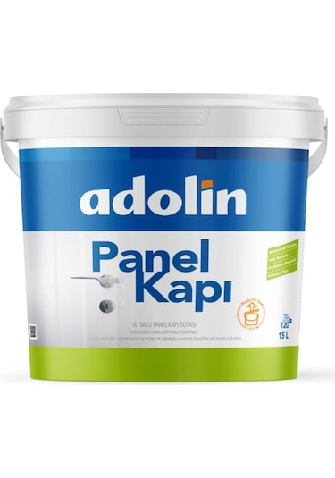 Adolin Su Bazlı Panel Kapı Boyası Beyaz 2.5 Lt