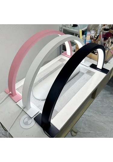 Fastbuy Dream011 Beyaz Led Tırnak Lambası, Parlaklık/renk Sıcaklığı Ayarlanır, Manikür/kirpik/cilt Bakımı, Uygun Kişiler İçin Beyaz