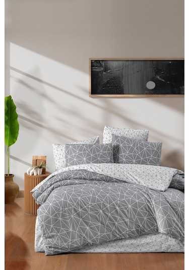 Aytunç Mavera %100 Pamuklu Tek Kişilik Nevresim Takımı 160x22... Desenli