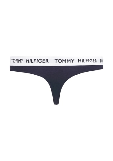 Tommy Hılfıger Kadın Tanga Uw0uw02198-chs Uw0uw02198-chs Lacivert Lacivert