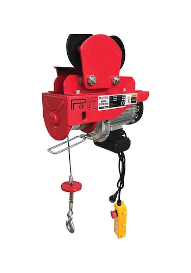 Mytol MV1208 600 - 1200 Kg Şaryolu Elektrikli Mini Vinç 4 Hareketli