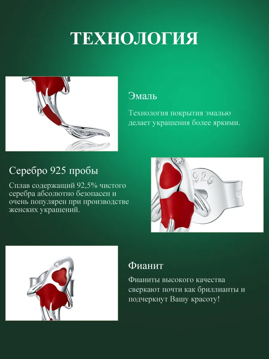 Bamoer 925 Ayar Gümüş Mücevher Küpeler 188655304 Diğer