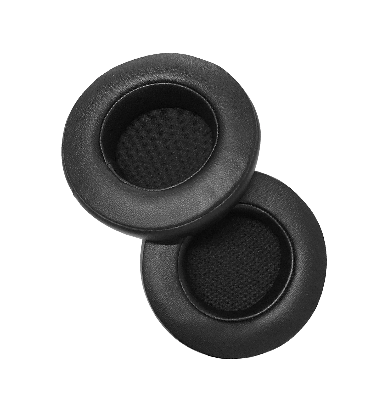 Qingmipy Razer Kraken 7.1 V2 Uyumlu Protein Deri Hafıza Köpük Kulaklık Örtüsü - Siyah Kulaklık Dahil Değil Siyah