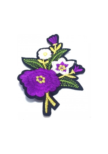 Yapıştırma Nakış Çiçek Model 3