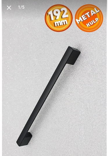 Sehrimanoglu 192mm Lüks Köprü Kulp Dolap Cekmece Kulpu Kapak Kulp