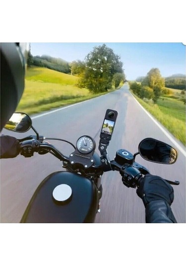 Motorcycle Mount Bundle Yeni Versiyon 24film Siyah