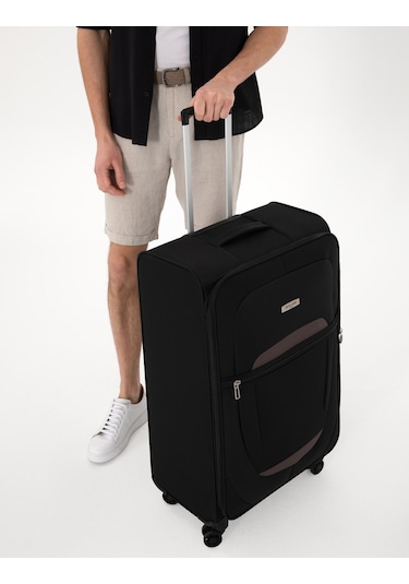 Pierre Cardin Erkek Siyah Valiz 50312932-vr046 Siyah