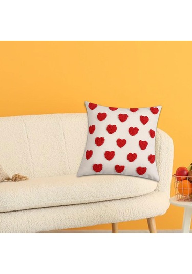 Suntek Nakışlı Yastık Kılıfı Kanepe Oturma Odası Yatak Ev Stil A