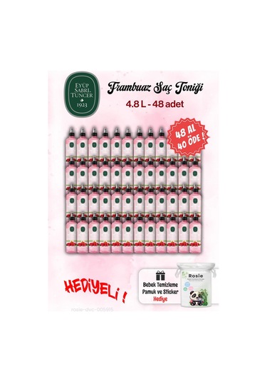 Eyüp Sabri Tuncer 48 Al 40 Öde Sirke Frambuaz Tonik 100 Ml Ve Rosie