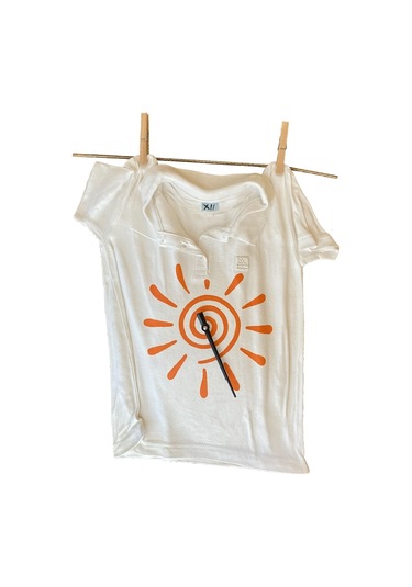 Antartidee T-Shirt Duvar Saati / T Shirt Wall Clock