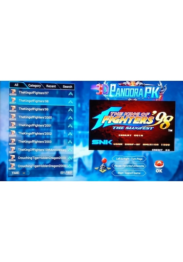 Schitec 4k Arcade Station 3d Pandora Pk 18000 Oyunlu Tv Baglanan Atari Makinası