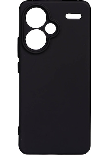 Noktaks - Xiaomi Redmi Note 13 Pro Plus 5g Uyumlu - Kılıf Mat Soft Esnek Biye Silikon - Mor