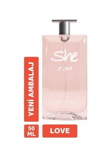 She is Love Kadın Parfüm EDT 50 ML