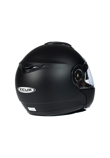 Zeus Zs-3050 Matt Black Çene Açılır Motosiklet Kaskı