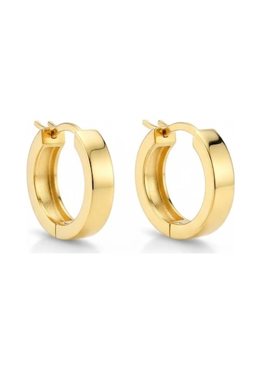14 Ayar Altın Halka Küpe 857 Gold