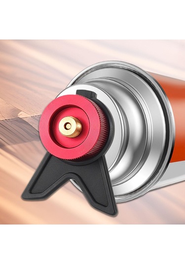 Suntek Kamp Gaz Sobası Adaptörü Dolum Bahçe Sırt Kırmızı