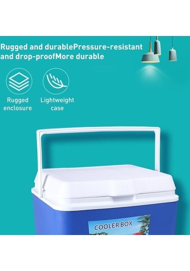 Wondernest Taşınabilir Araba Soğutucu Buz Kovası Mini Buzdolabı 5 Litre